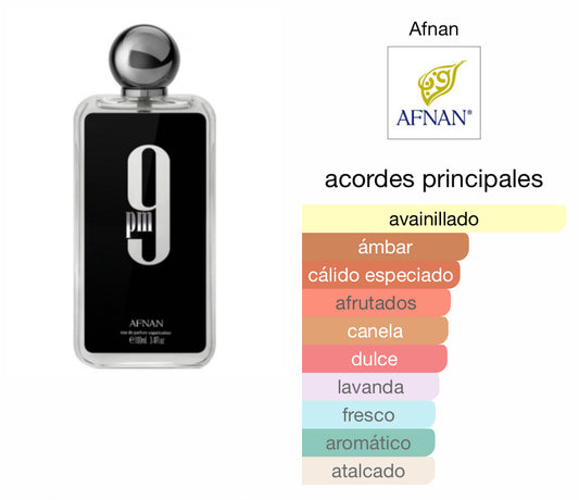 Afnan 9pm Black Pour Homme Edp