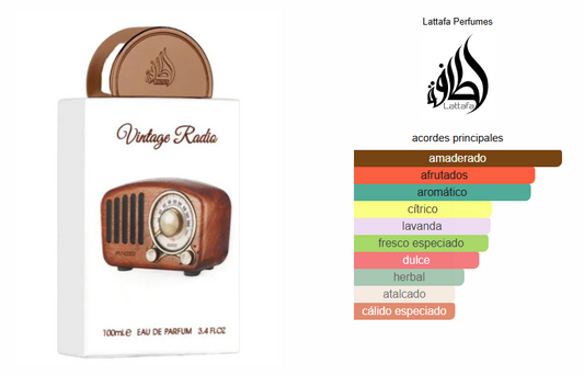 Lattafa Vintage radio